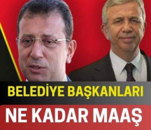 Başkanların maaşları