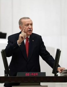 Erdoğan mesaj